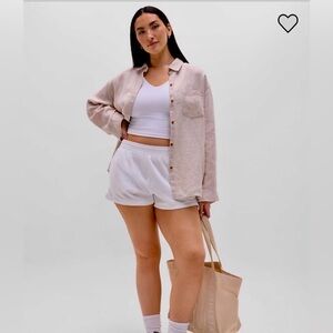 Retreat Linen Top Athleta L